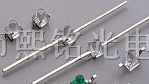 供应LED发光管 小蝴蝶红发红短脚 发光二极管