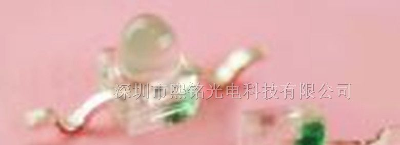 供应SMD小蝴蝶平面红绿双色短脚TR8 LED发光二极管