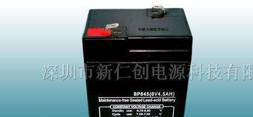 供应6V4AH蓄电池