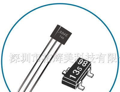 供应位置控制霍尔元件 单极性霍尔开关电路YH581