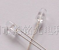 供应LED发光二极管 5MM纯绿色 长脚
