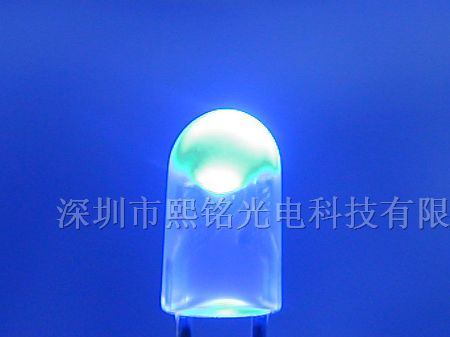 供应5MM椭圆白色 LED发光二极管