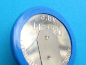 供应3.6V可充LIR1220(锂离子）电池厂家