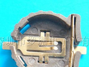 供应贴片CR1220（镀金）纽扣电池座工厂直供