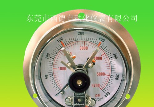 供应台湾电接点压力表