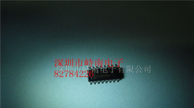 供应电源IC：CD4049 CD4094