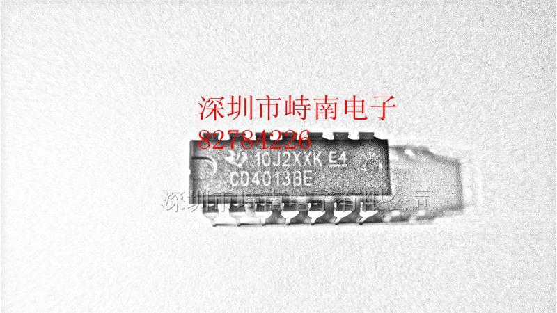 供应电源IC：CD4013BE CD4017