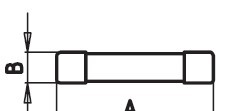 供应SIBA万用表专用保险丝10A1000V
