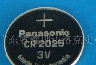 供应现货供应原装进口松下CR2025纽扣电池