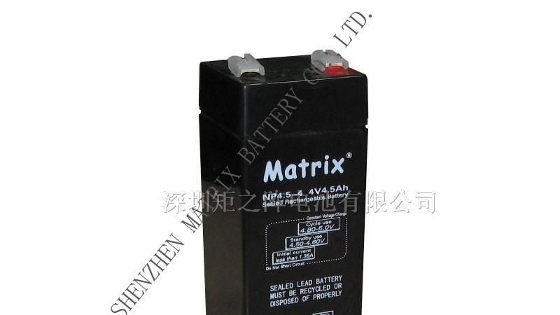 供应宁波市应急灯电源电池4V4.5Ah宁波市LED灯电池厂家