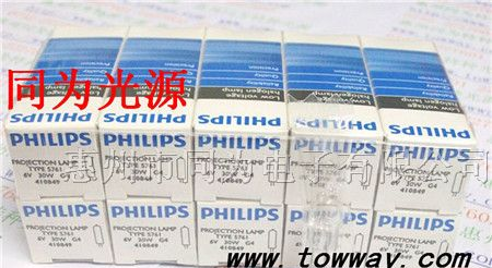 供应PHILIPS 5761 6V30W卤素灯泡