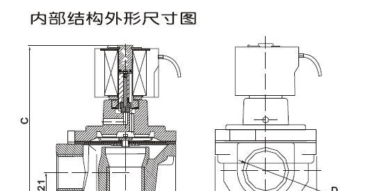除尘用电磁阀 脉冲电磁阀 直角式电磁脉冲阀