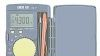 袋装迷你数字万用表DE17
