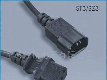 供应宁波佳捷欧式电源线（图）