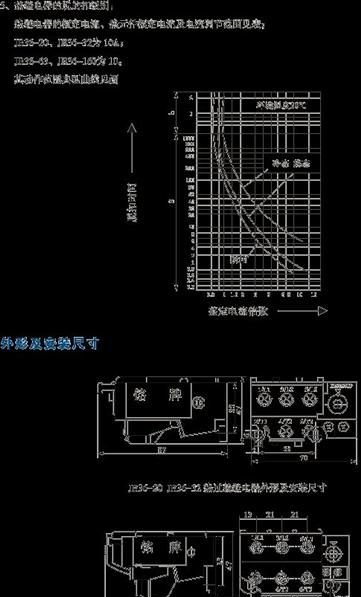 供应:热过载继电器/JR36-63/3 32A(图)