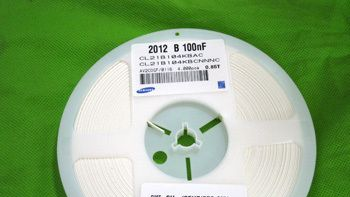 三星贴片电容 0805 104K 50V