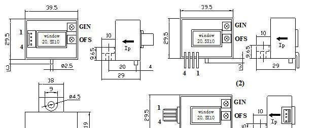 供应HAS 100-P,CS100B8系列开环霍尔电流传感器