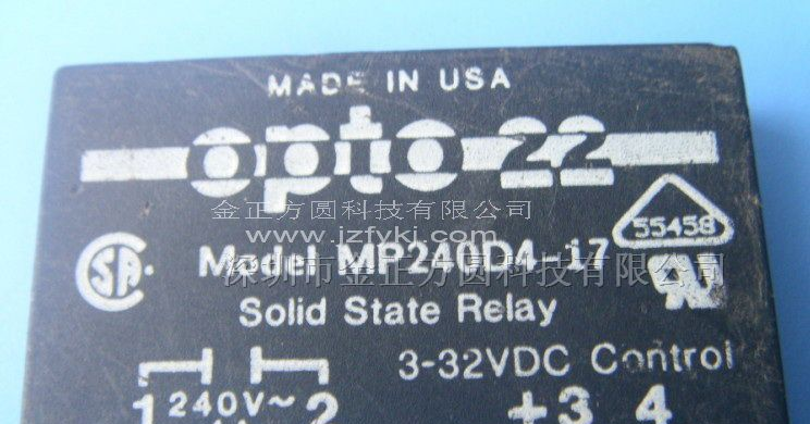 供应Opto 22固体继电器MP240D4-17