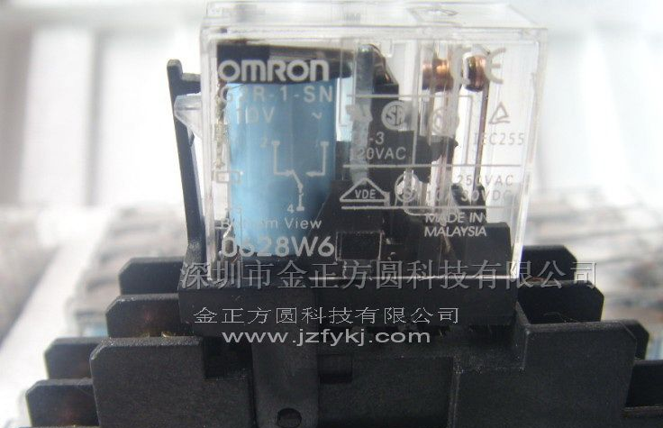 供应OMRON 继电器+座子G2R-1-SN-DC110V+P2RF-05