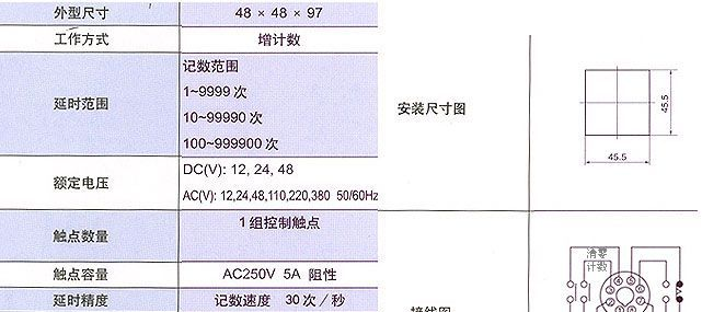 批发供应数显计数器DH48J 电子计数器