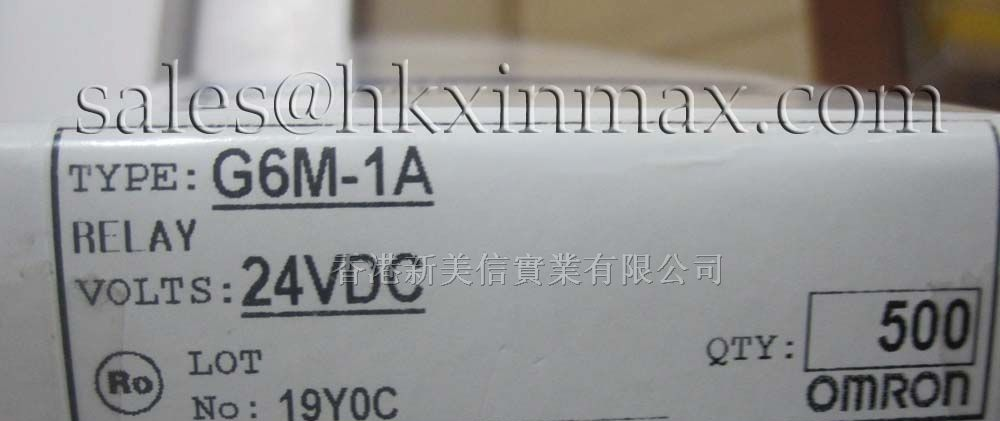 供应OMRON继电器G6M-1A-24V