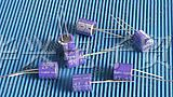 供应固态电容 25v47uf 10x11.5 三洋 紫皮 全新 原袋