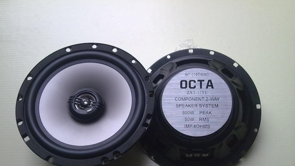 供应OCTA欧克达品牌5寸同轴汽车喇叭