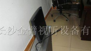 供应带话筒多功能桌面插座的液晶屏升降器