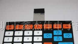 供应按键凸包型薄膜开关生产厂家