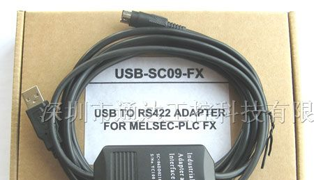 供应 三菱PLC编程电缆USB-SC09-FX