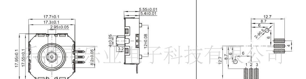 厂家供应编码器轻触开关，游戏机开关 旋转开关