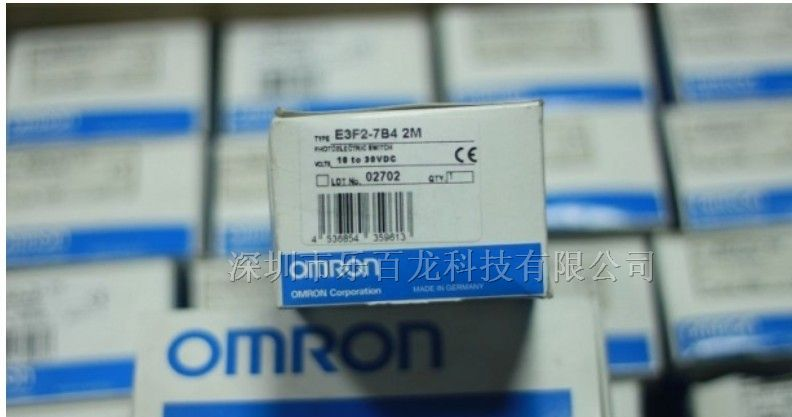 供应omron欧姆龙光电开关原装E3F2-7B2超低价