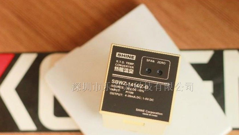 供应shine PT100温度变送器全新现货