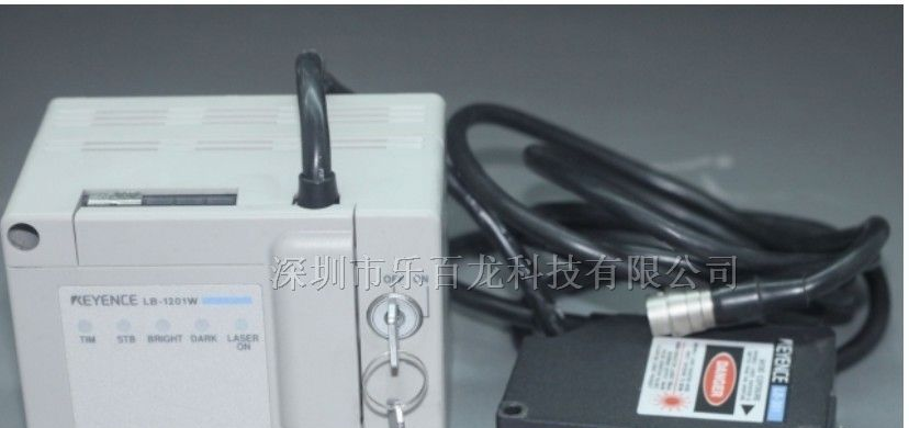 供应keyence基恩士激光测量传感器LB-1201W+LB-300