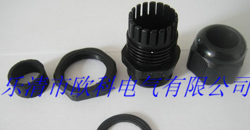 供应PG电缆防水接头，PG63尼龙电缆固定头规格