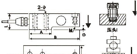 供应GX-2型钢制悬臂梁式称重传感器