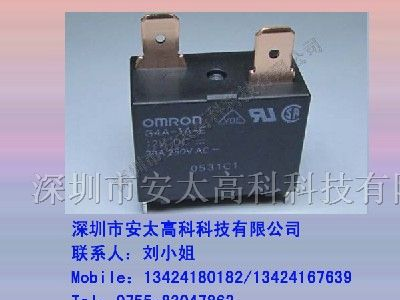 欧姆龙继电器G4A-1A-E-DC12V,原装新货
