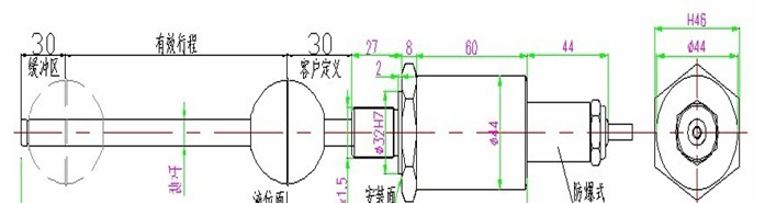 供应WAT-C通用磁致伸缩液位传感器