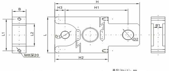 供应WAZ-10 吊钩秤传感器
