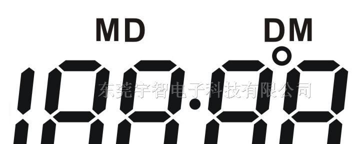 供应鱼缸温度计（YW0X212）IC\驱动IC