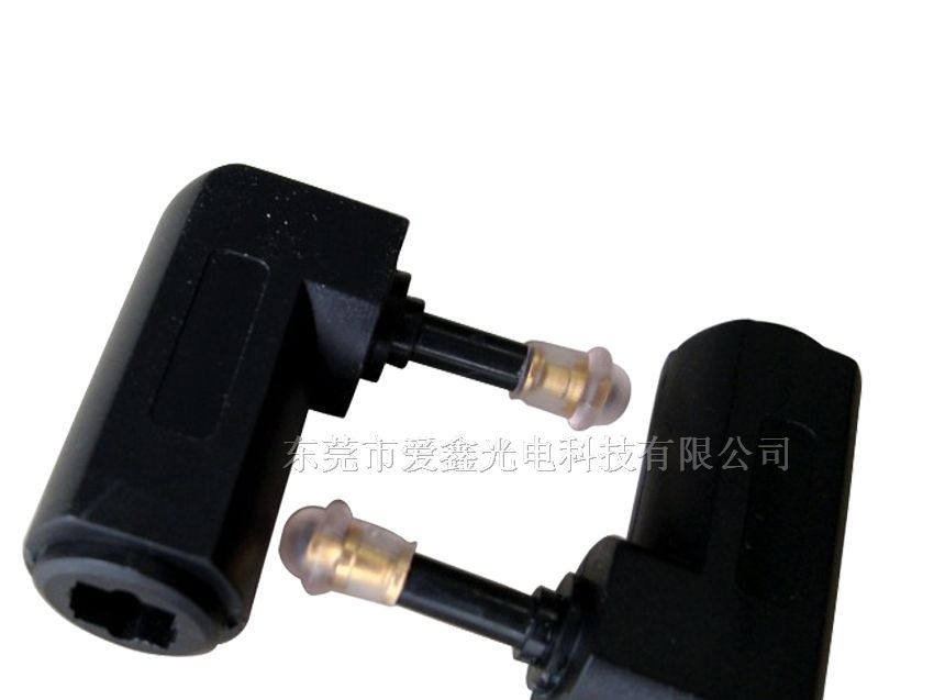 供应90度光纤转接头，光纤端子，音频光纤线