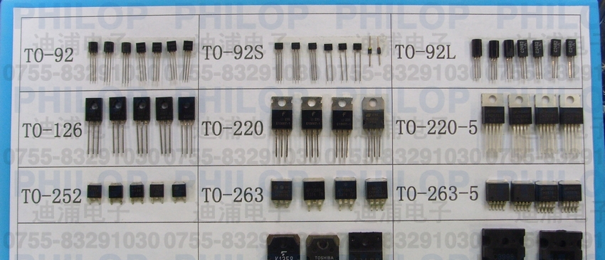 三极管2SA1757,2SA1396L,2SC2625,MJE13003,BTB04-600