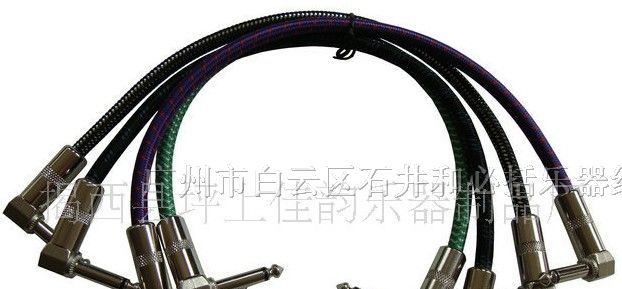 供应效果器连接线 编制连接线 屏蔽连接线