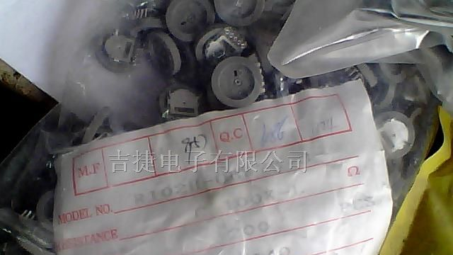 R102H-OBW76-3C100K-L16*2.8拨盘电位器