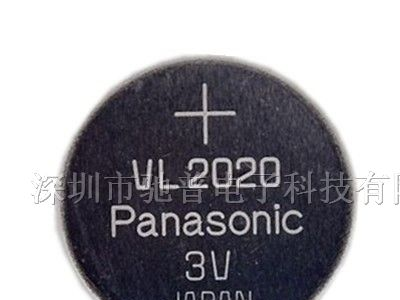 供应松下可充纽扣电池panasonic VL2020