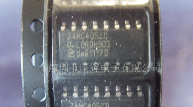 供应多路复用器/多路分解器74HC4052D