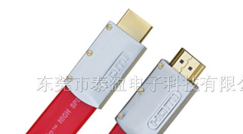 供应锌合金外壳HDMI高清连接线