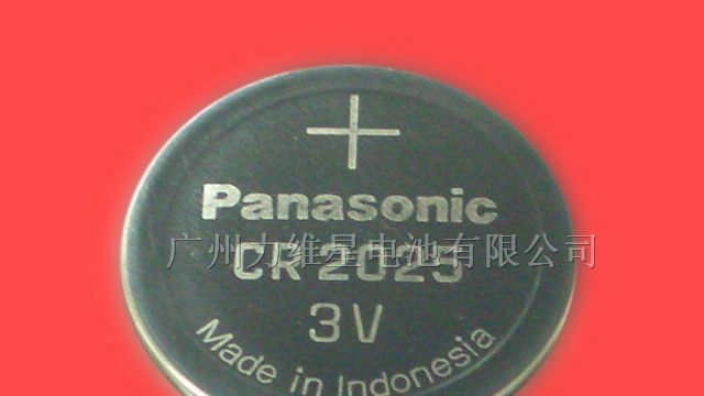 供应松下Panasonic CR2025扣式电池