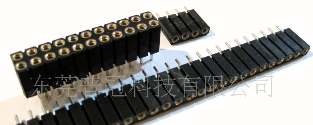 供应2.54*8.5U型贴片排母直插排母各规格