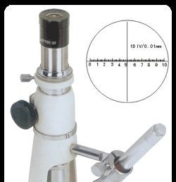 供应手持式显微镜100倍带光源测量显微镜